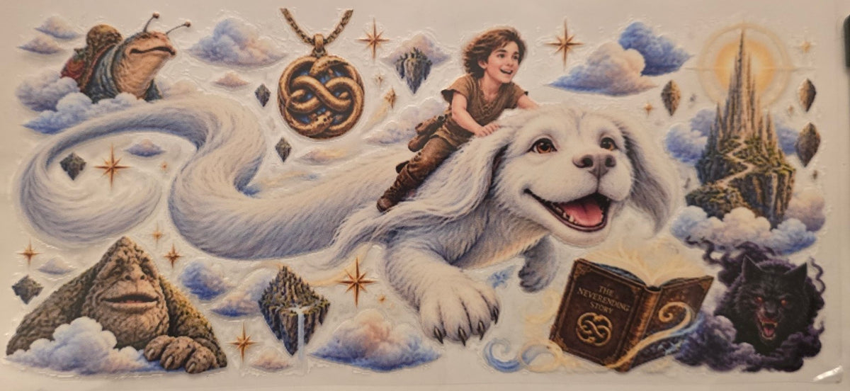 Neverending Story fantasy movie wrap