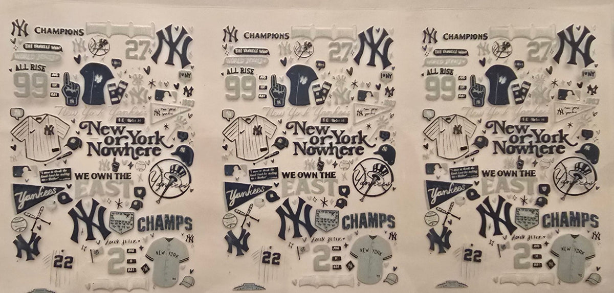 New York Yankees New York or Nowhere collage wrap