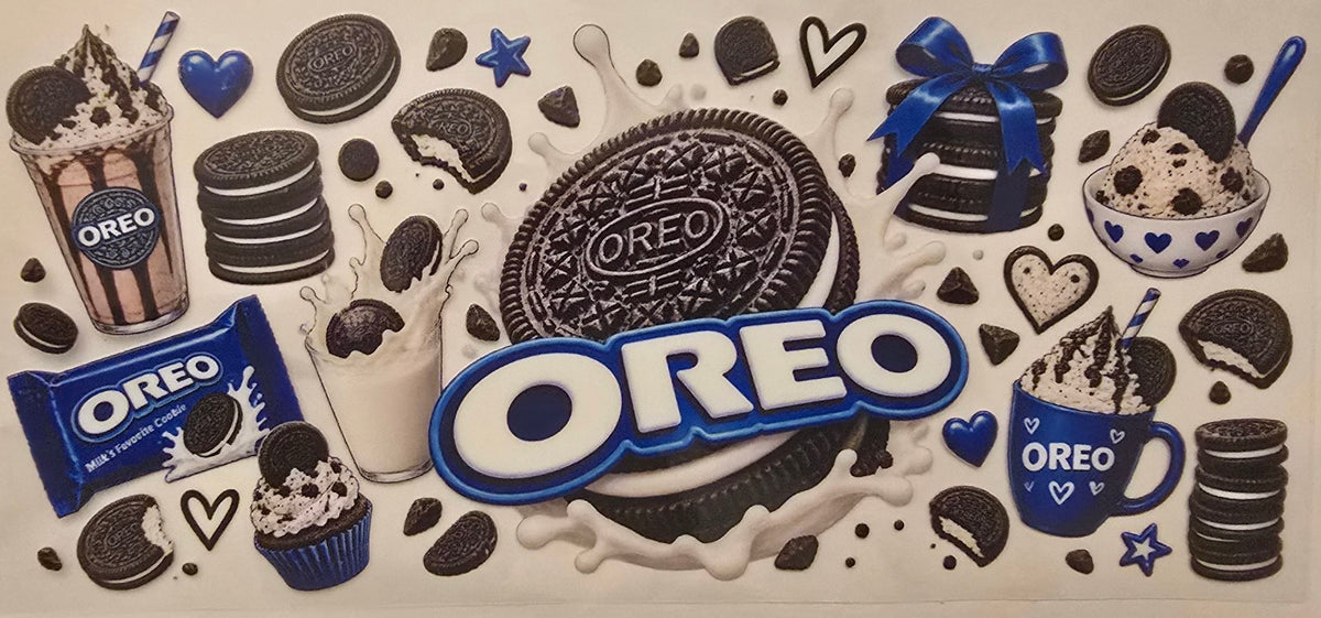Oreo cookies and dessert food wrap