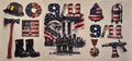 9/11 Never Forget firefighter memorial wrap 31
