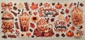 Pumpkin Spice Cozy Season Wrap