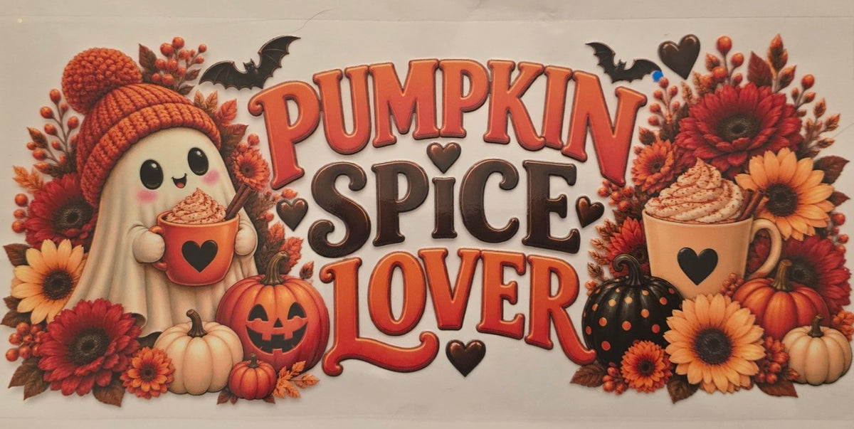 Pumpkin Spice Lover Ghost Wrap