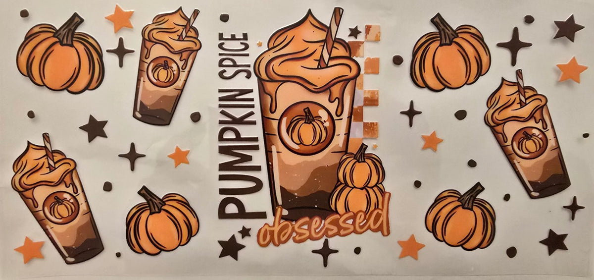 Pumpkin Spice Obsessed Wrap