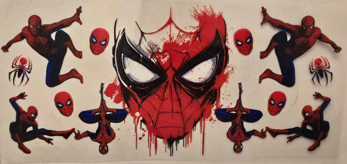 Red Web-Slinging Superhero Wrap
