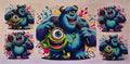 Kids/Characters Wrap 064
