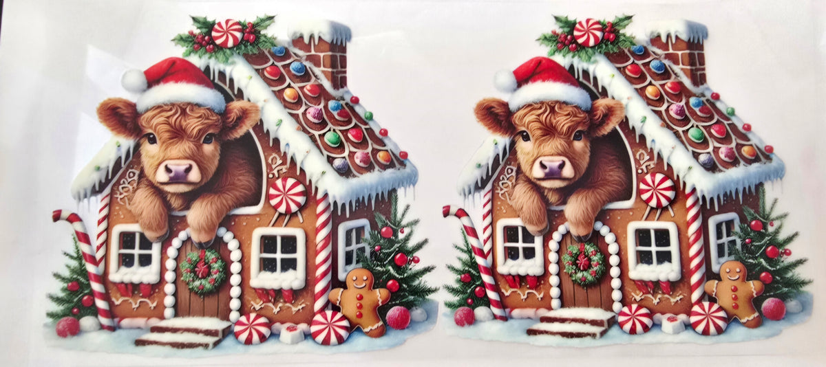 Christmas Hyland Cow 4