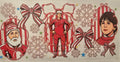 Santa Clause Christmas collage wrap