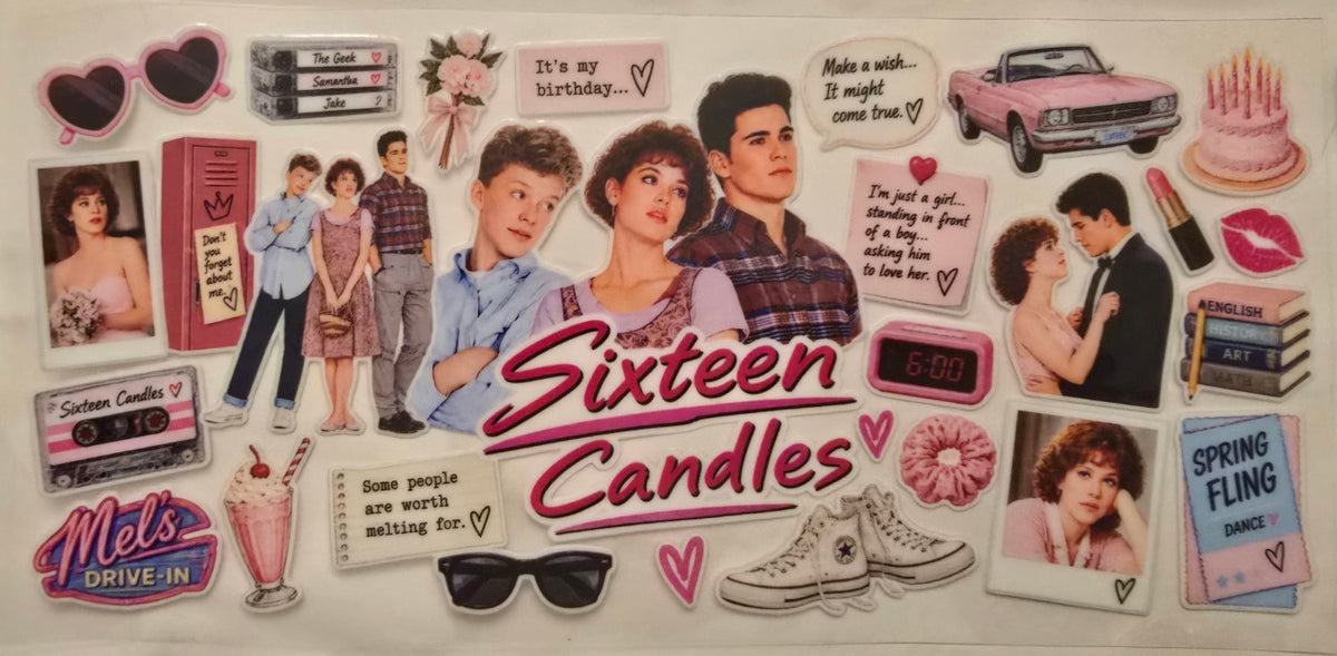 Sixteen Candles collage wrap 2