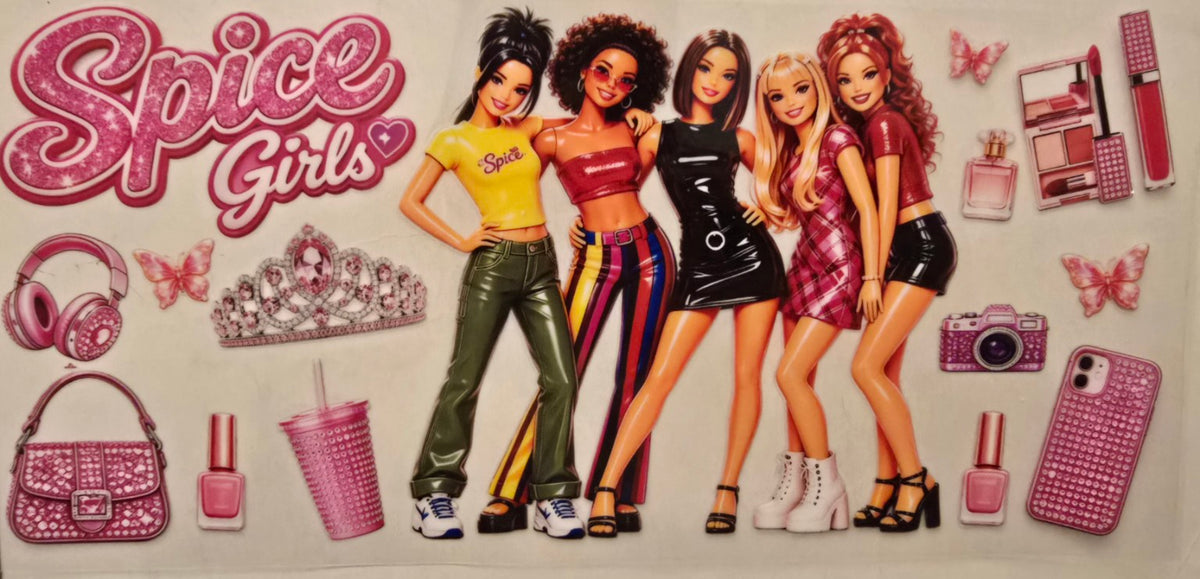 Spice Girls Pink Glam Music Wrap