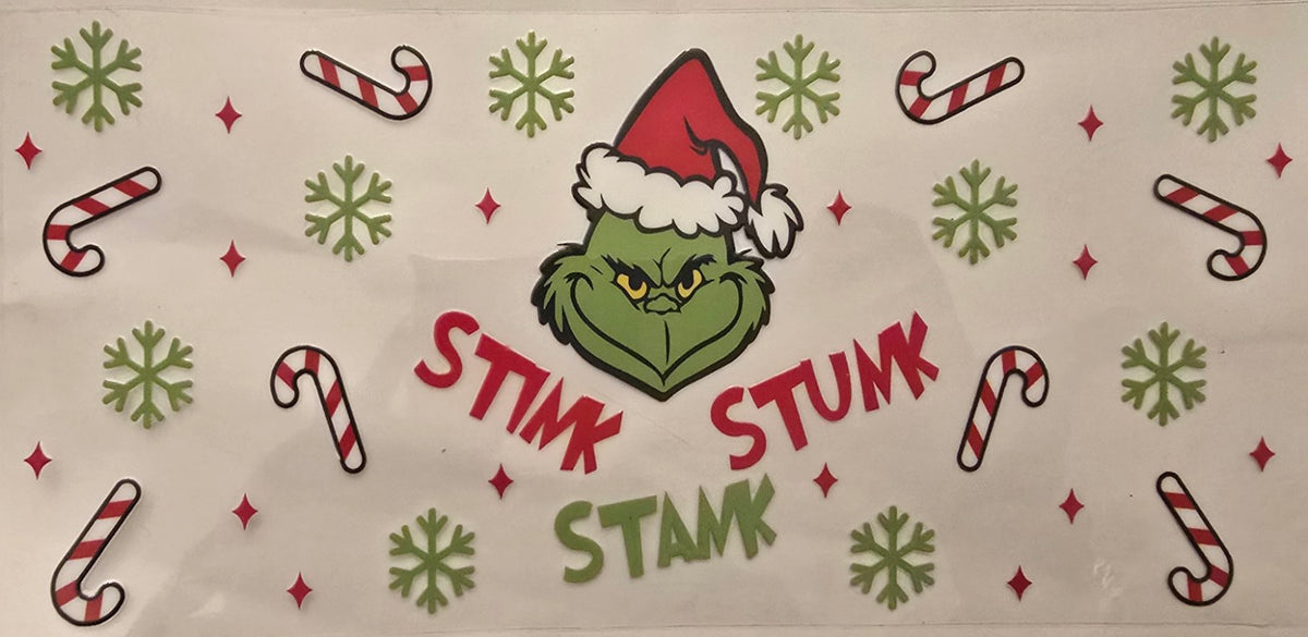 Stink stunk stank Christmas wrap