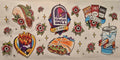 Taco Bell late night tattoo-style food wrap