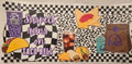 Taco Bell suspect runs on checkerboard food wrap