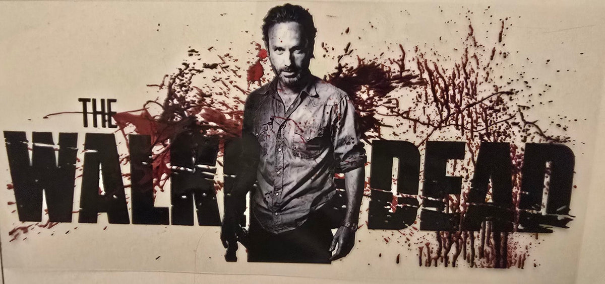 The Walking Dead Blood Splatter Wrap