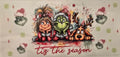 Tis the Season cartoon Christmas wrap